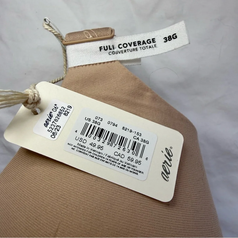Aerie NWT Smoothez Full Coverage Bra - 38G - Picture 3 of 7